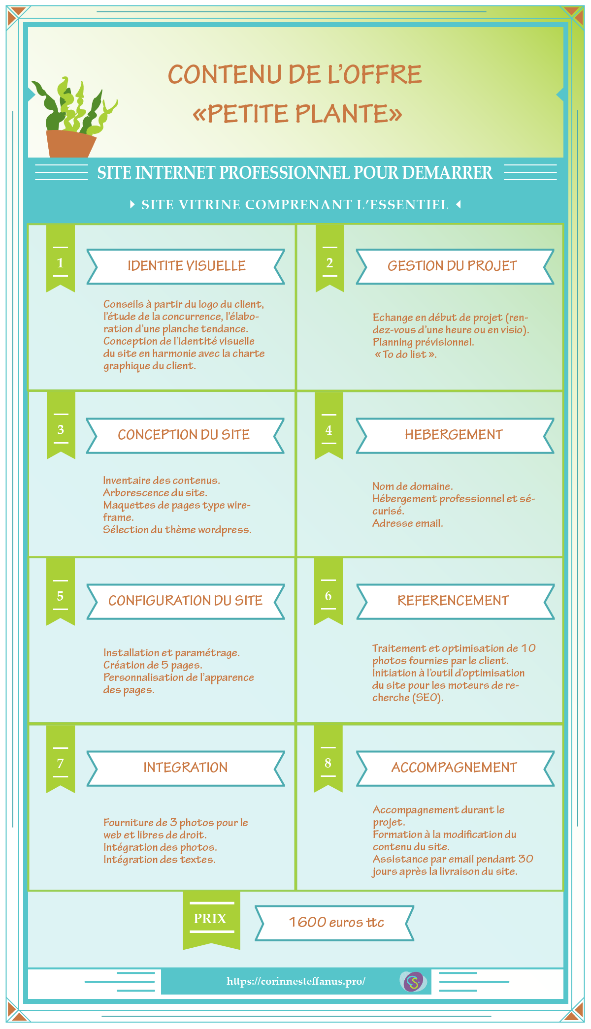 infographie Contenu offre Petite Plante