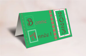 carte fin d'année